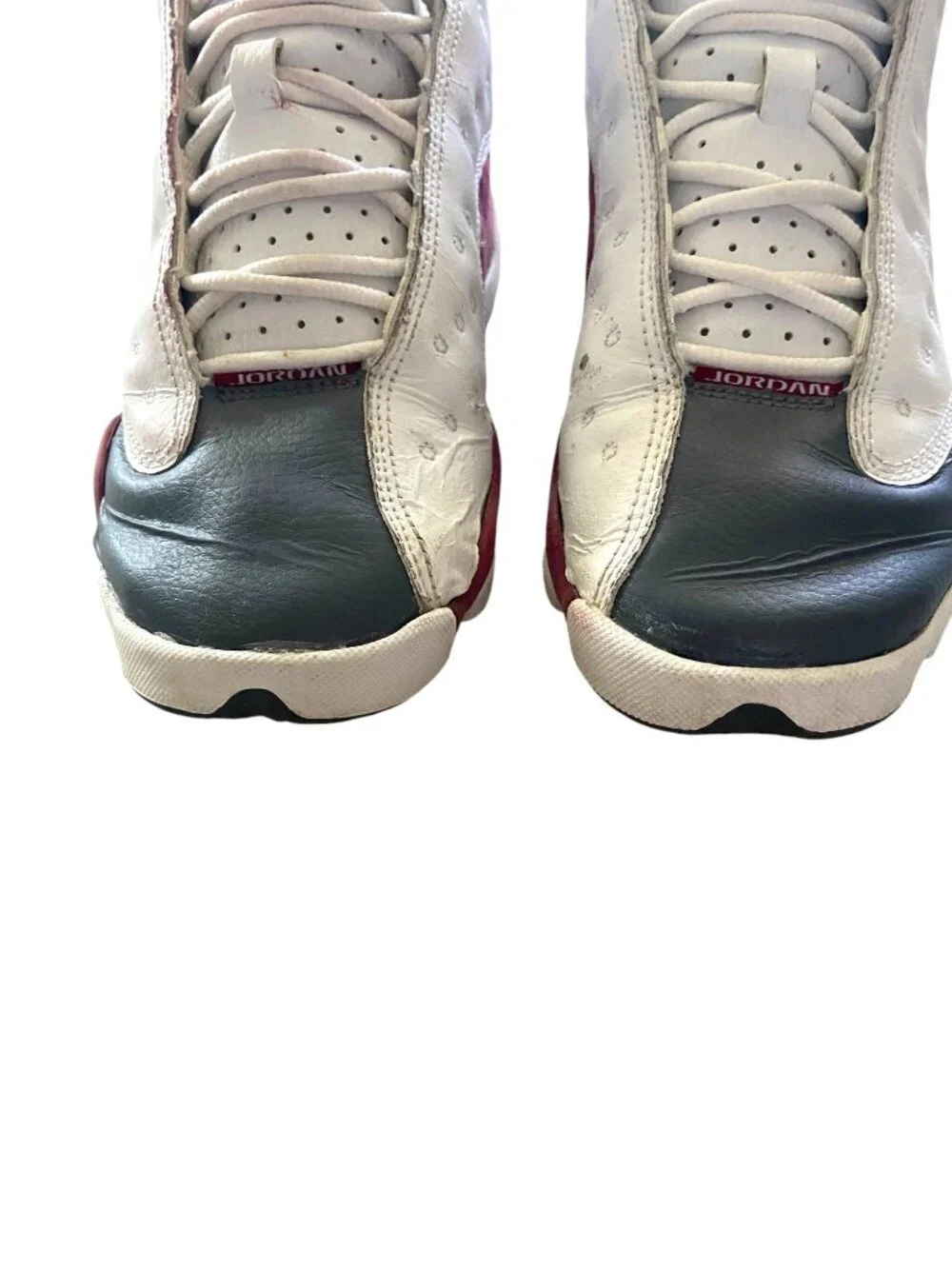 Nike Air Jordan 13 Retro Bordeaux High Tops Size 6 Grade School Colorway Vintage